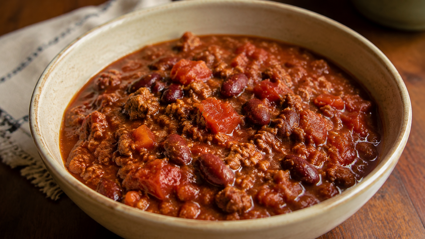 Mom-Style 5 Ingredient Chili