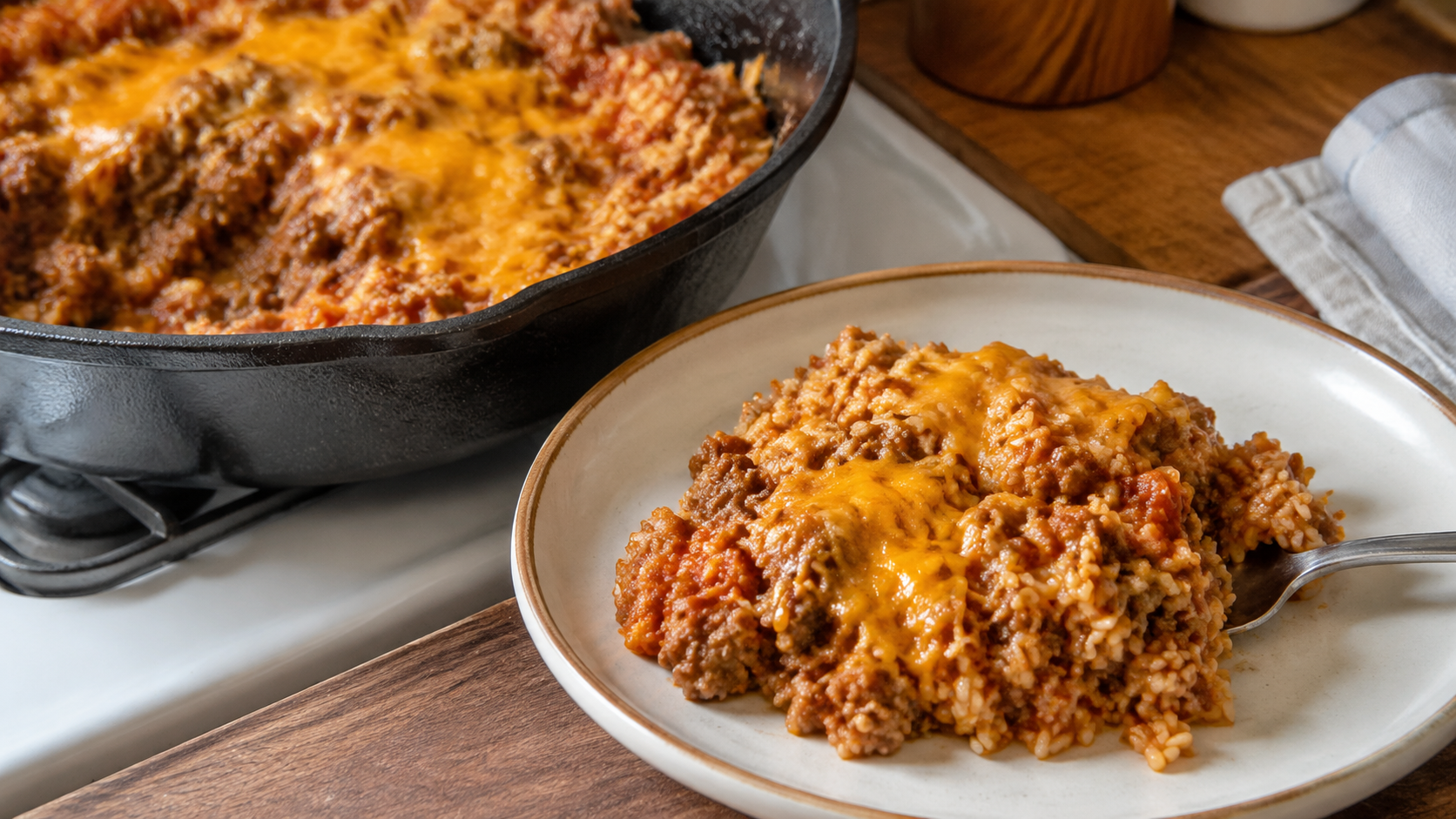 Taco Rice Skillet
